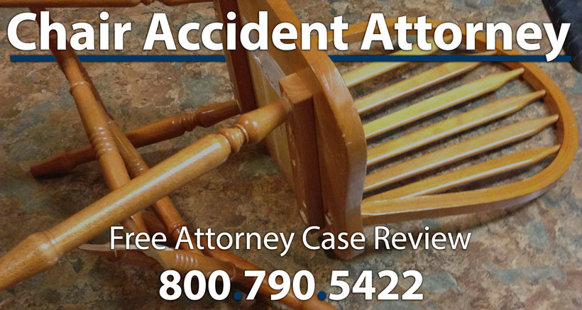 Broken Chair Accident Attorney