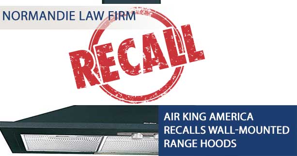 Air King America Recalls Wall-Mounted Range Hoods