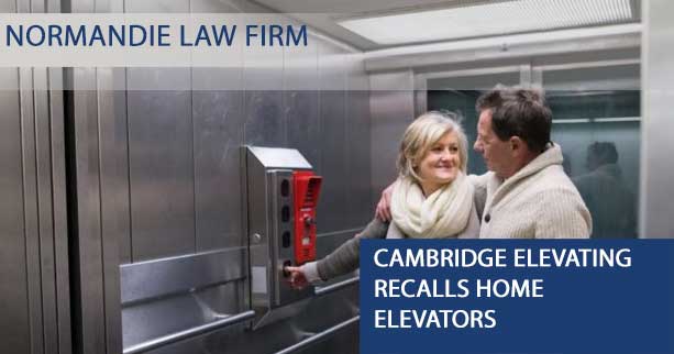 Cambridge Elevating Recalls Home Elevators