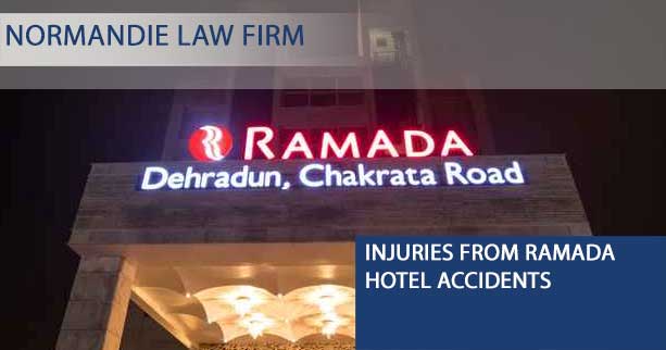 Injuries from Ramada Hotel Accidents