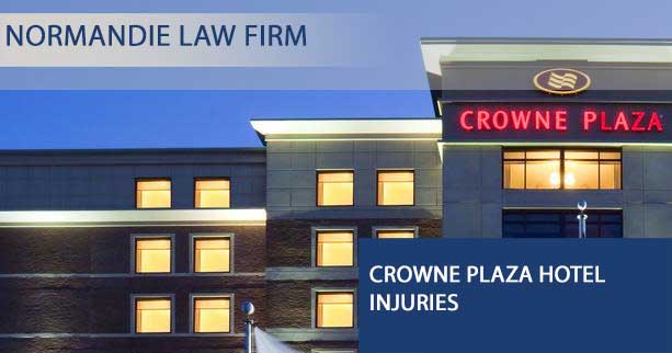 Crowne Plaza Hotel injuries