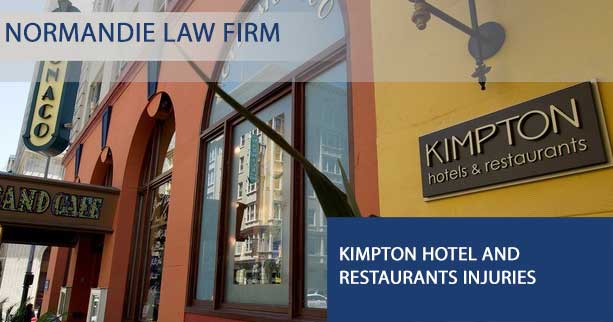 Kimpton Hotel and restaurants injuries