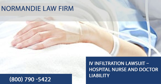 IV Infiltration Lawsuit - Hospital Nurse and Doctor Liability