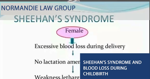 Sheehan's Syndrome and Blood Loss during Childbirth