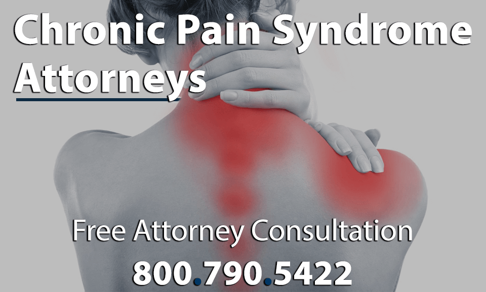 chronic pain syndrome physical injury accident lawyer compensation los angeles