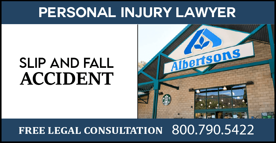 albertsons slip and fall lawyer