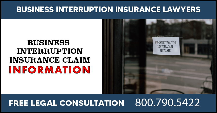 business interruption insurance lawyers 