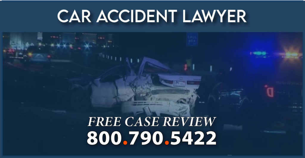 glendora car accident crash 210 freeway lawyer attorney compensation sue