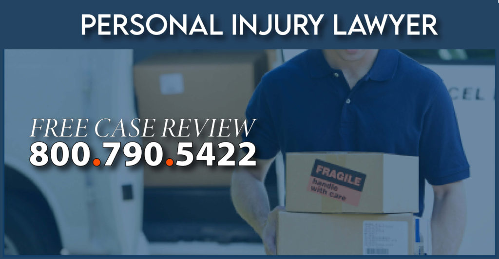 homeowner sue injured delivery slip fall accident trip personal injury compensation