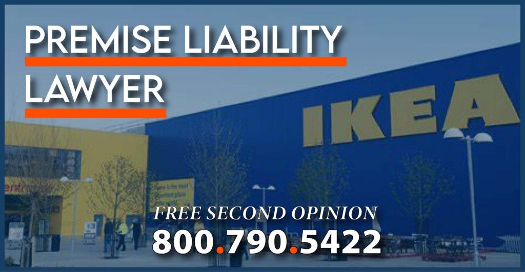 ikea store slip and fall attorneys