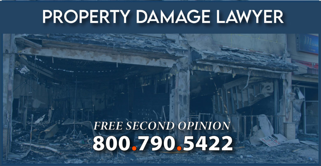 property damage lawyer accidental fire malfunction electrical failure attorney compensation