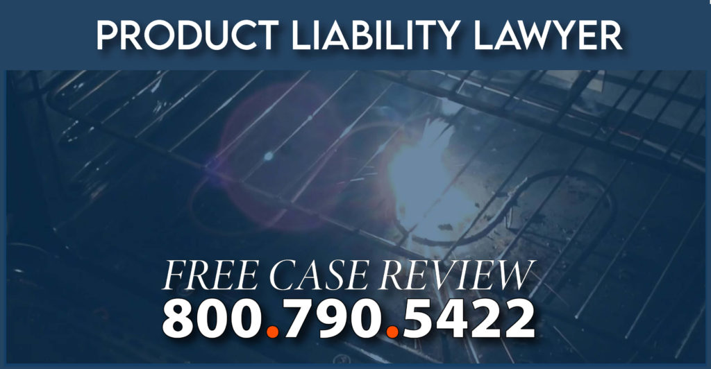 stove defective product liability lawyer injury burn risk medical expense sue compensation
