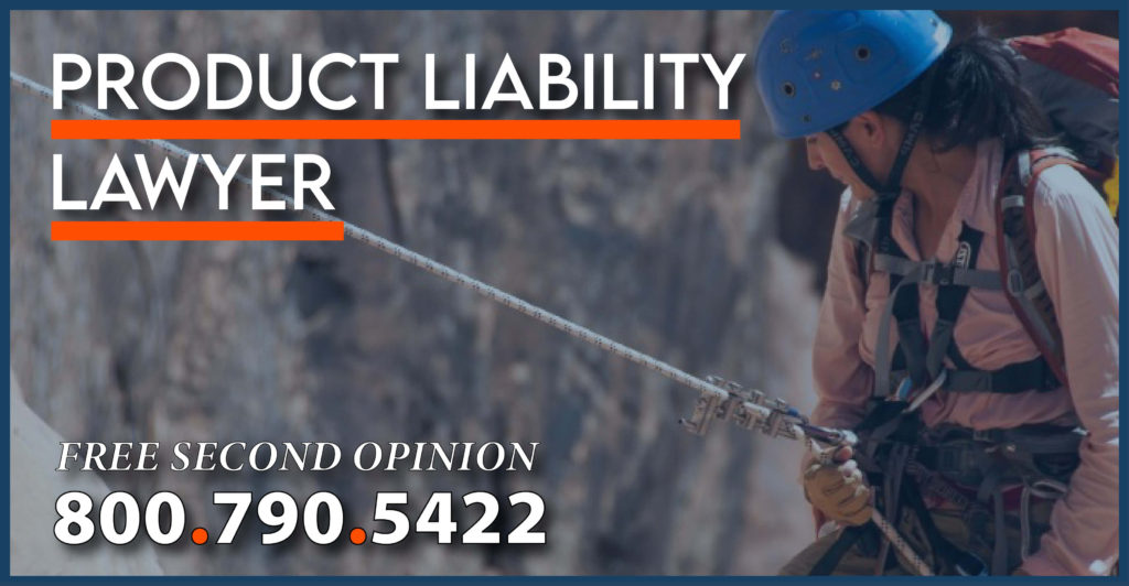 Petzl Safety Ropes recall product liability lawyer injury risk attorney compensation sue