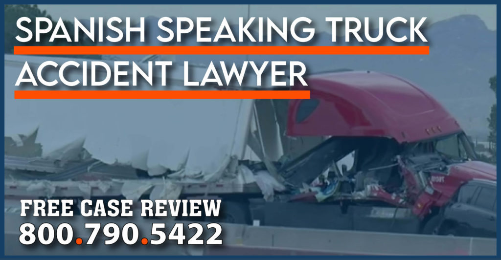 Spanish Speaking Truck accident Lawyer in El Paso, TX incident sue