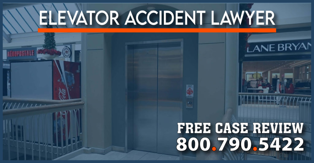 elevator accident average settlement value lawyer attorney sue