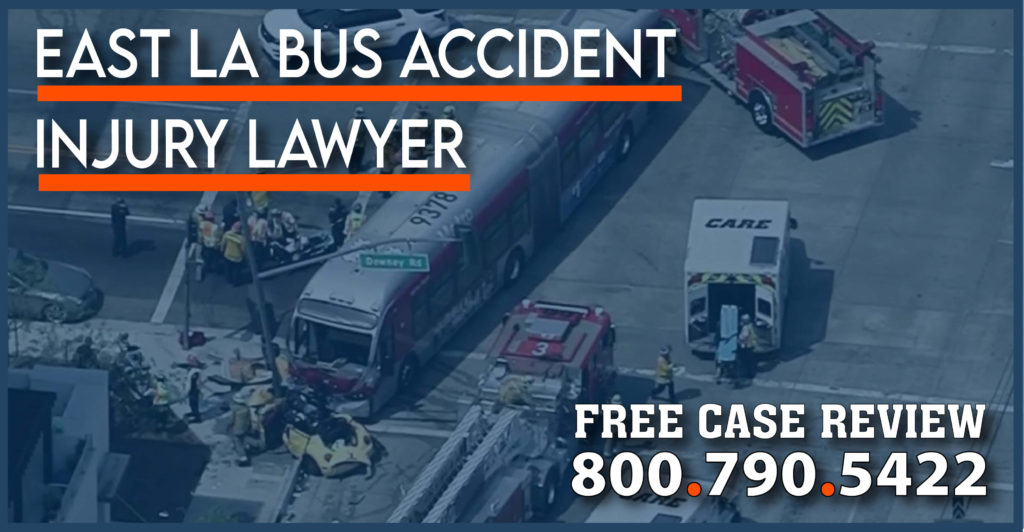 East Los Angeles Bus Accidents Leaves 12 People Injured injury lawyer
