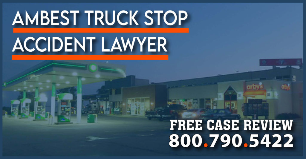 ambest truck stop accident lawyer service premise liability incident