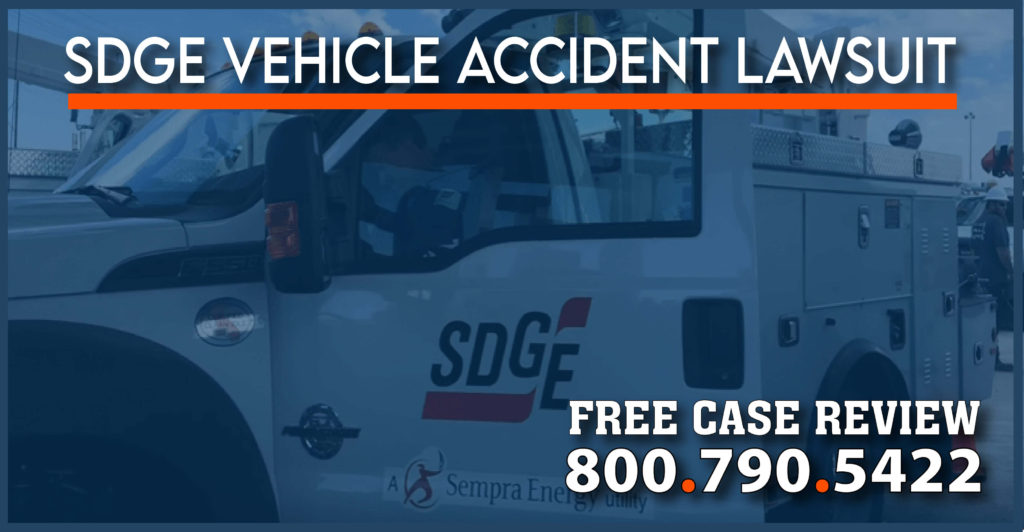 sdge vehicle accident lawsuit lawyer sue incident
