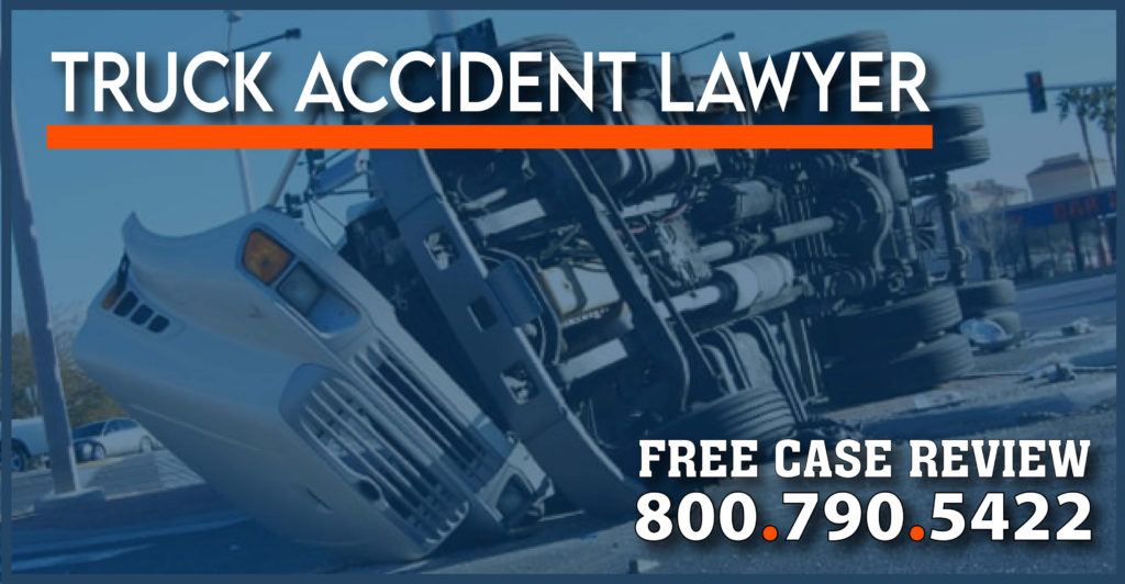 truck accident los angeles attorney lawyer sue injury incident