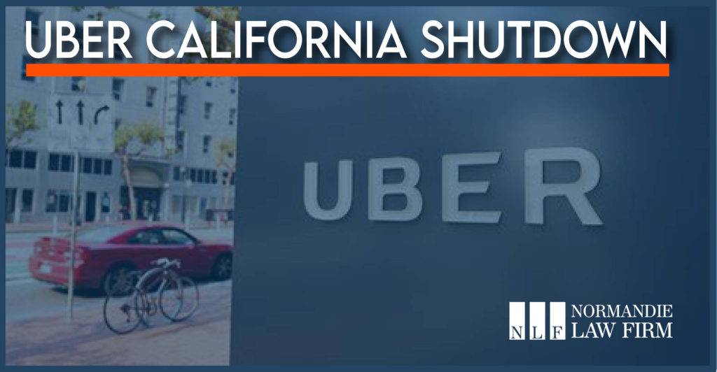 uber california shutdown information