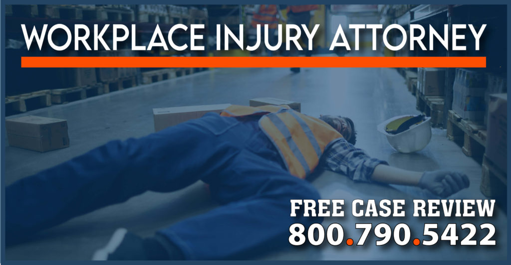 workplace accident job related injury attorney incident fall sue compensation lawyer
