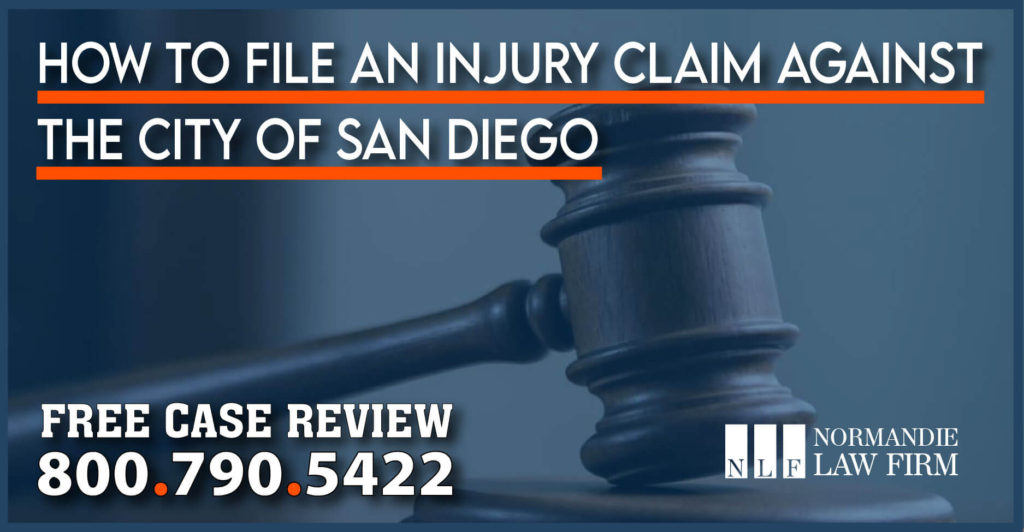 How to File an Accident Claim Against the City of san diego lawyer attorney sue compensation incident
