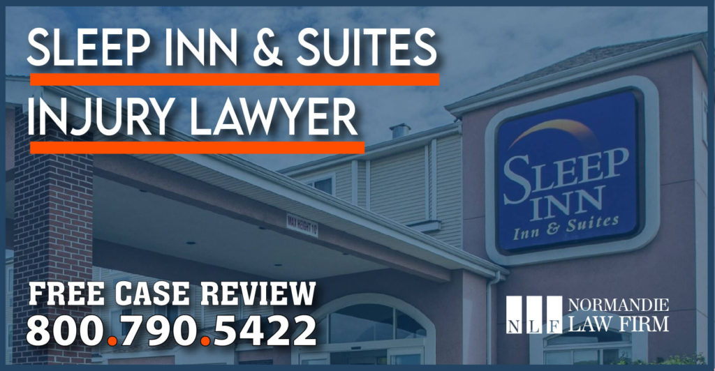 Sleep Inn & Suites Injury Lawyer attorney slip and fall incident accident trip bruise compensation lawsuit sue