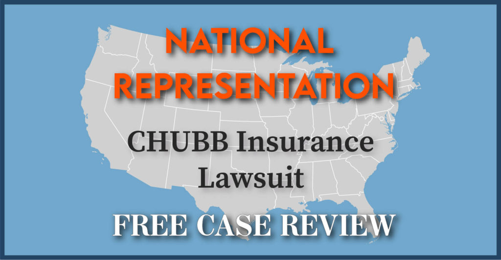 What Is the Average Value of a CHUBB Insurance Case lawsuit attorney lawyer