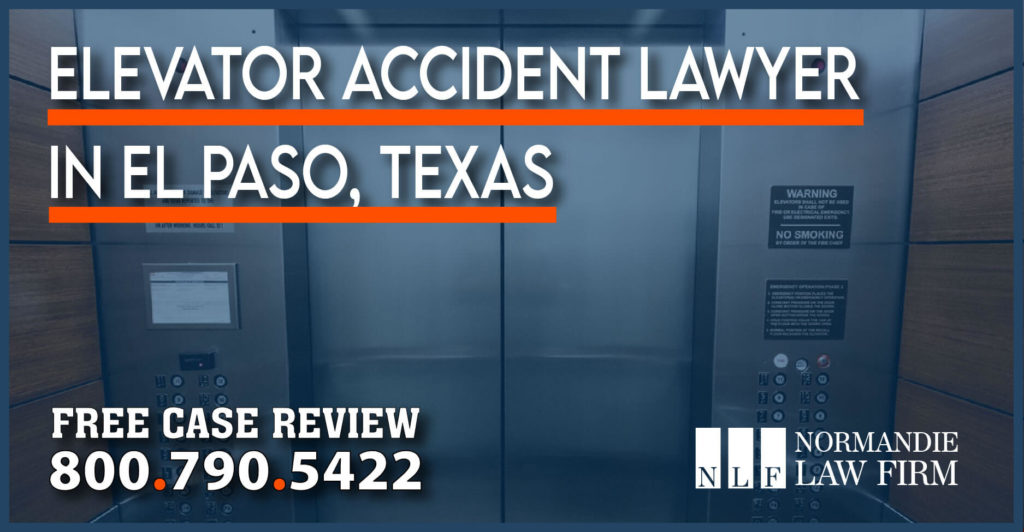 Elevator Accident Lawyer in El Paso, Texas lawsuit sue attorney incident injury