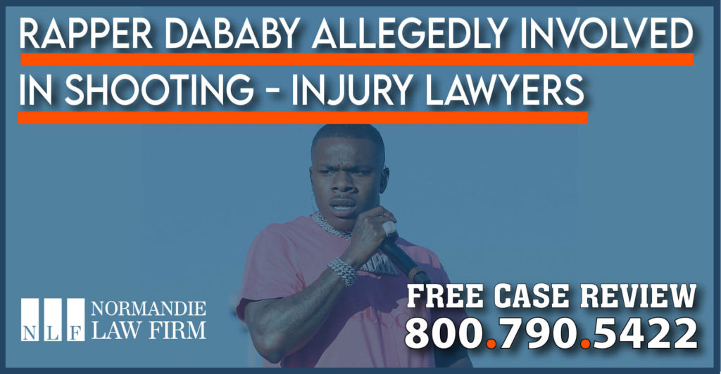 Rapper DaBaby Allegedly Involved in Shooting - Personal Injury Lawyers attorney sue lawsuit compensation