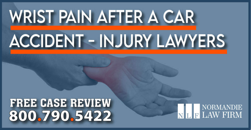 What Causes WRIST PAIN after a Car Accident - Truck Accident - Pedestrian Accident - Injury Lawyer attorney
