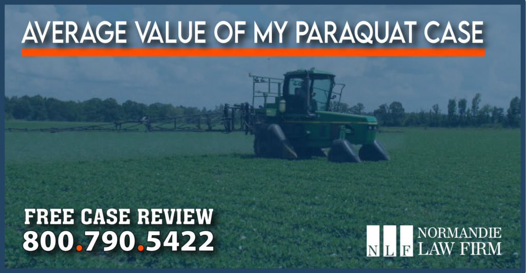 Average Value of My Paraquat Case lawsuit lawyer sue compensation lawyer attorney