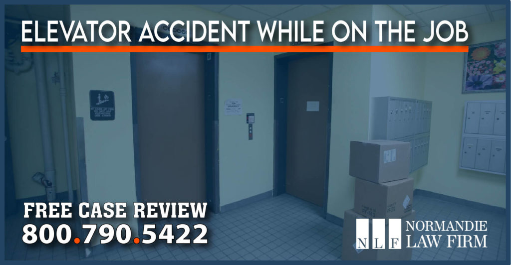Elevator Accident While on the Job incident accident attorney lawyer sue compensation injury