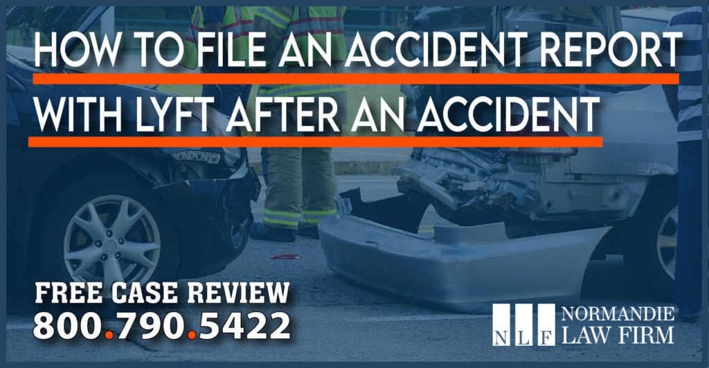 How To File an Accident Report with Lyft After an Auto Accident incident lawyer attorney lawsuit sue compensation (1)