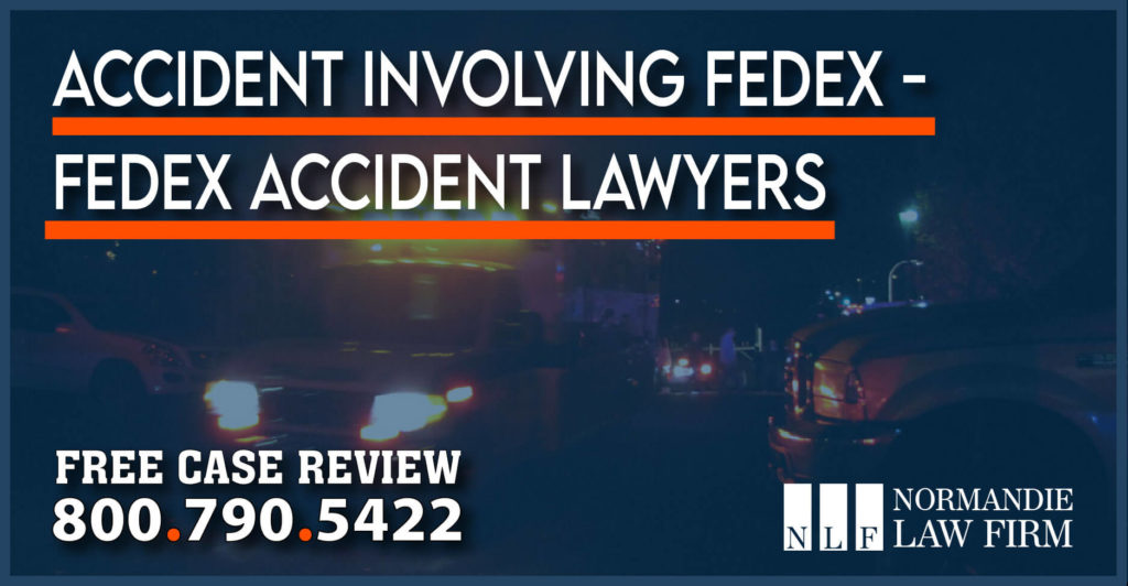 Accident Involving FedEx Vehicle Leaves 1 Dead FedEx Accident Lawyers
