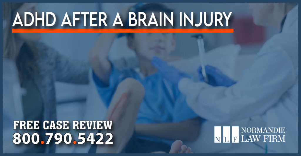 ADHD After a Brain Injury accident liability lawyer attorney seu compensation lawsuit