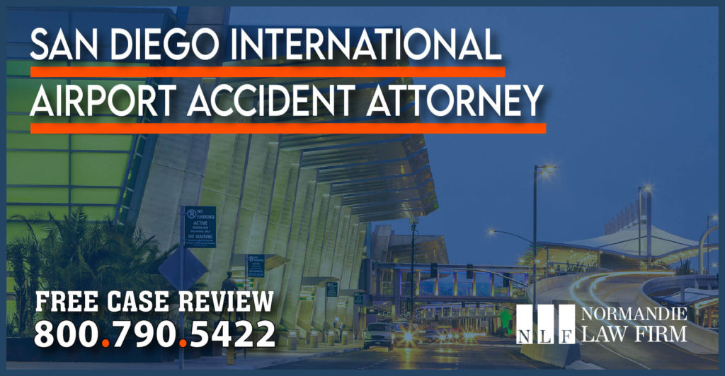 San Diego International Airport Accident Attorney lawyer incident injury liability lawsuit sue compensation