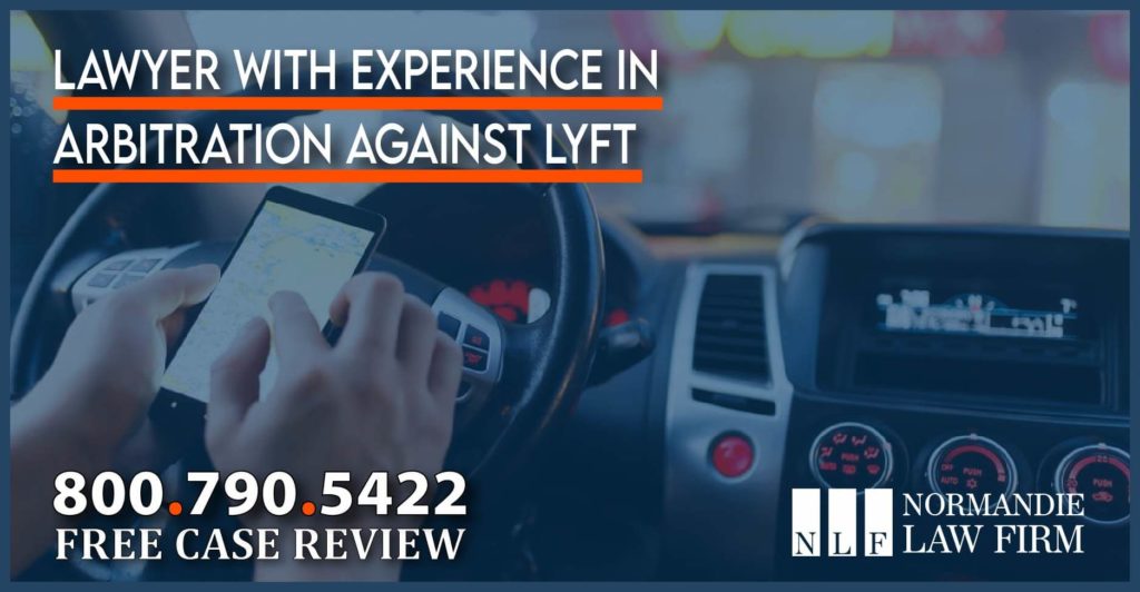 Lawyer with Experience in Arbitration against Lyft attorney personal injury accident incident compensation sue defend insurance