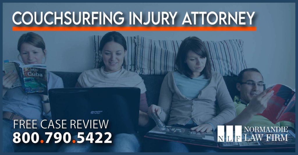 couchsurfing injury attorney lawsuit lawyer injured injury bed bug assault