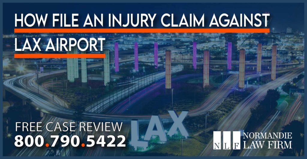 How File an Injury Claim with LAX Airport personal injury slip and fall lawyer attorney sue lawsuit