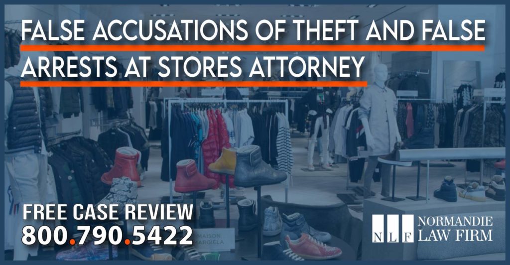 False Accusations of Theft and False Arrests at Stores Attorney lawyer discrimination stereotype sue compensation lawsuit