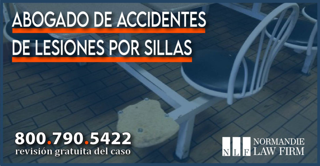 Abogado de Accidentes de Lesiones por Sillas abogado