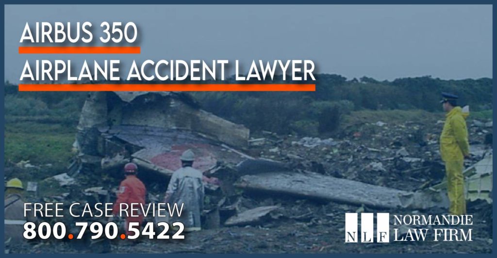 Airbus 350 Airplane Accident Lawyer attorney personal injury incident sue compensation lawsuit liability