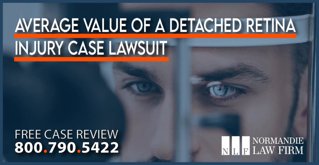 Average Value of a Detached Retina - Injury Case Lawsuit personal injury incident malpractice