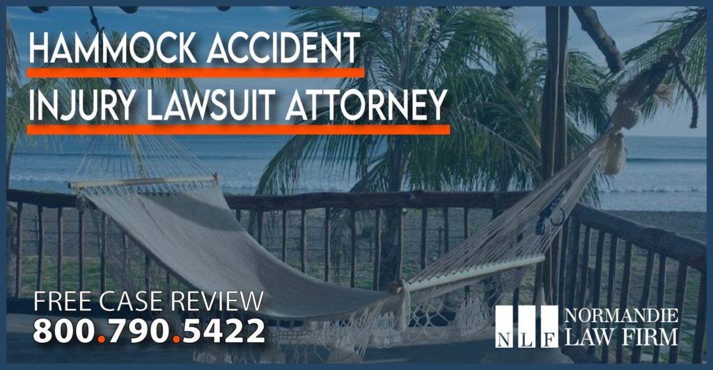 Hammock Accident Injury Lawsuit Attorney lawyer sue compensation personal injury liability incident