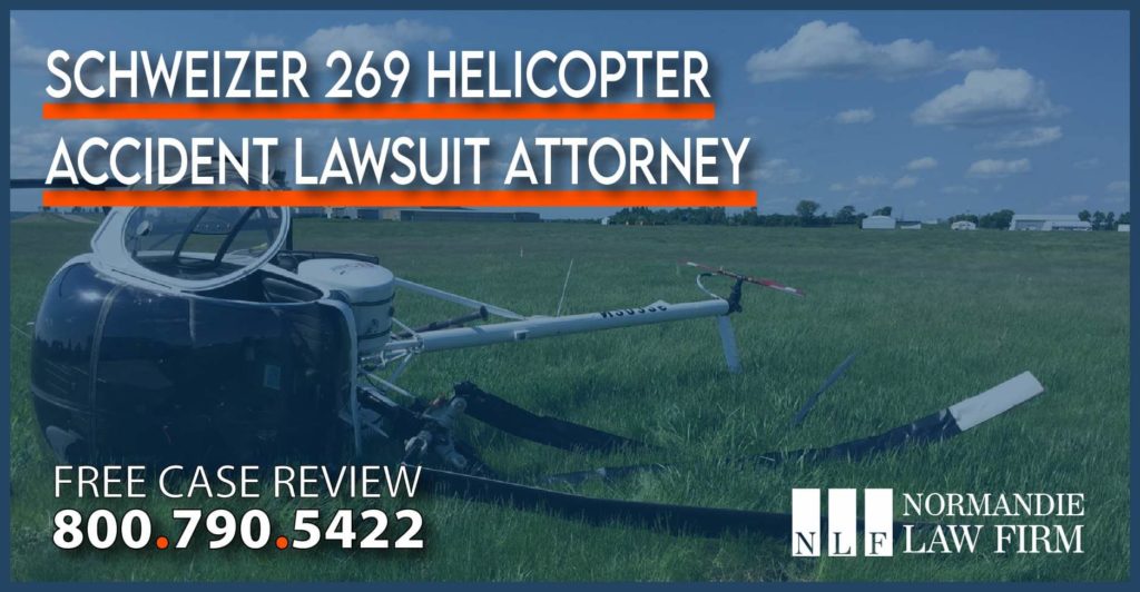 Schweizer 269 Helicopter Accident Lawsuit Attorney lawyer sue compensation lawsuit personal injury liability-01