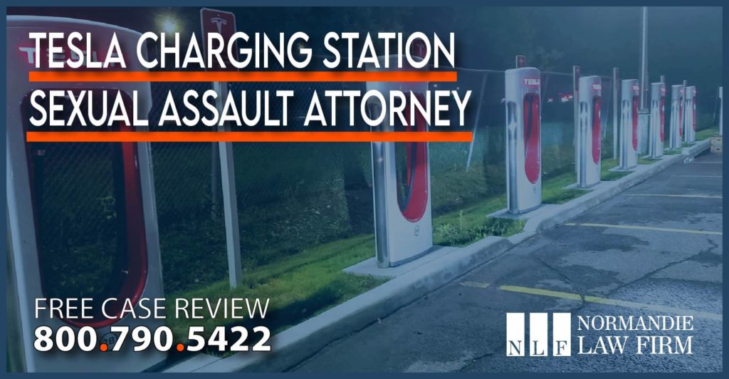 Tesla Charging Station Sexual Assault lawyer lawsuit sue compensation abuse liability property