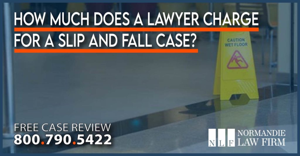 How Much Does a Lawyer Charge for a Slip and Fall Case lawsuit injury accident incident sue