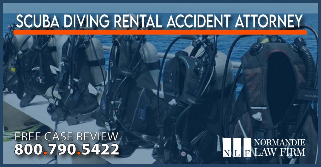 Scuba Diving Rental Accident Attorney lawyer liability defect personal injury lawsuit compensation