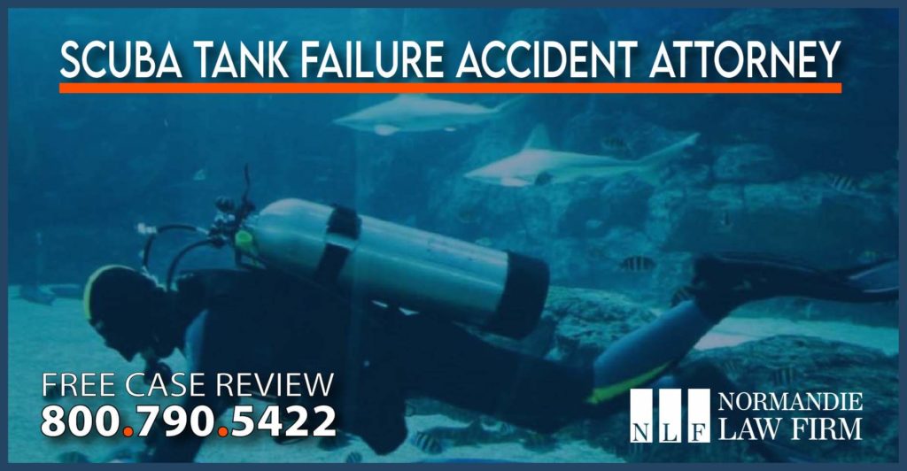 Scuba Tank Failure Accident Attorney lawyer sue compensation lawsuit personal injury incident